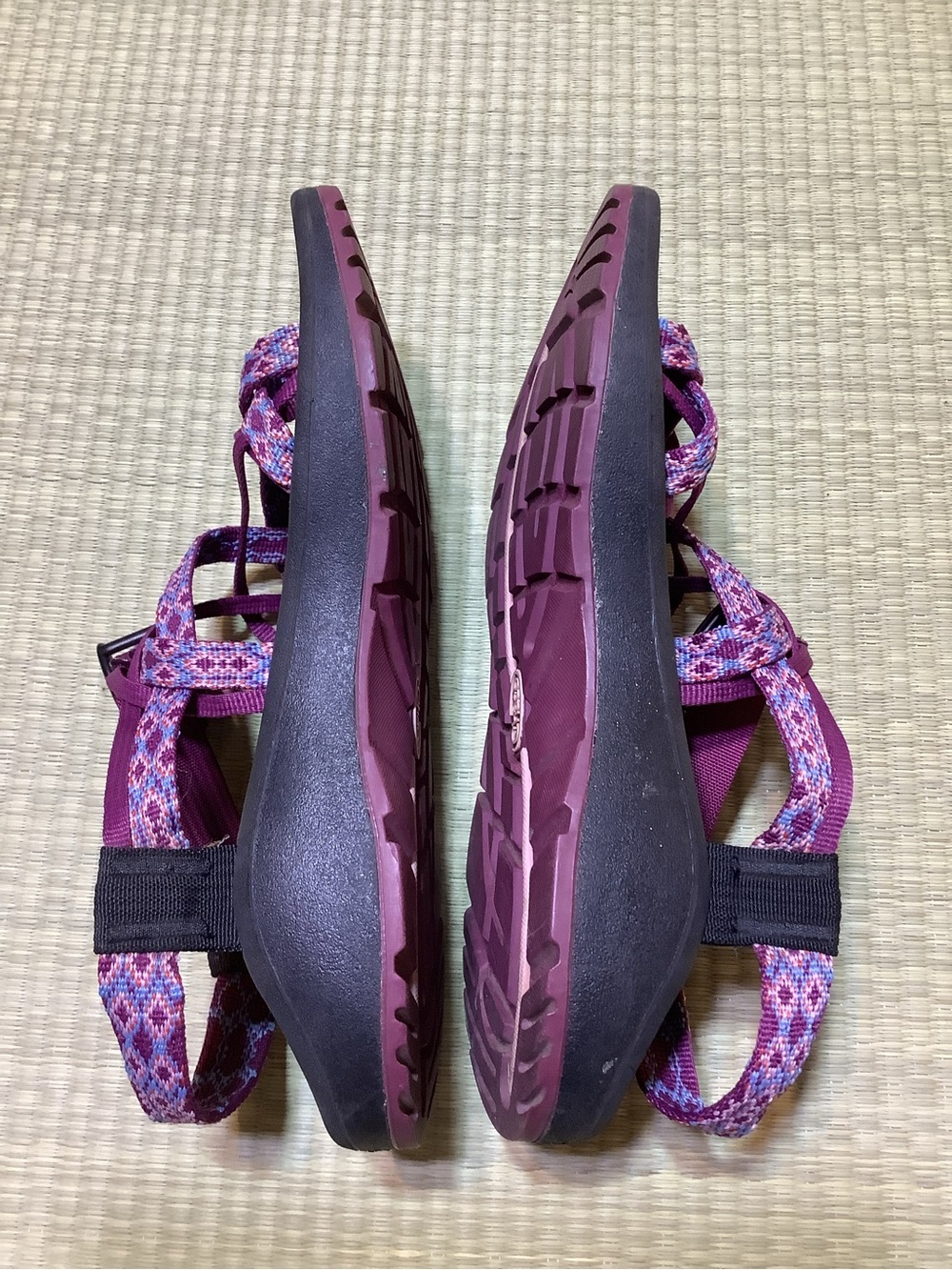 Chaco Z Cloud X2 Remix Poplin Berry Sport Sandals Shoes Women’s 8 - Picture 3 of 7